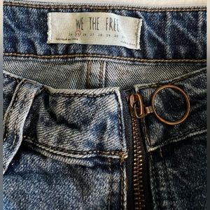 Free people Jean skirt